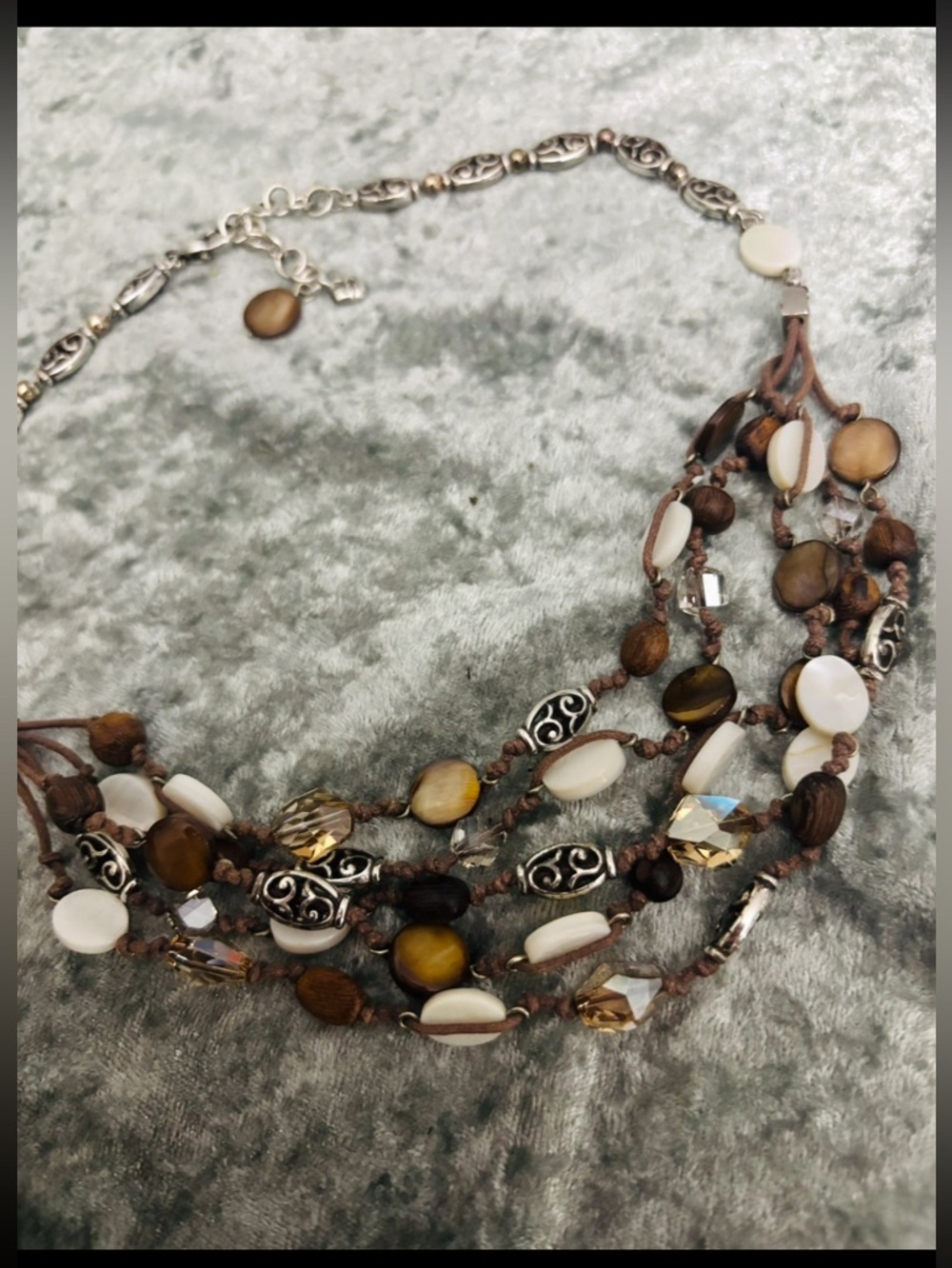 Layered Brighton necklace